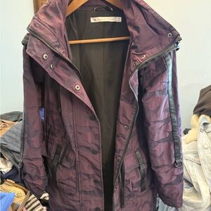 Blanc Noir Women's Purple Utility Jacket